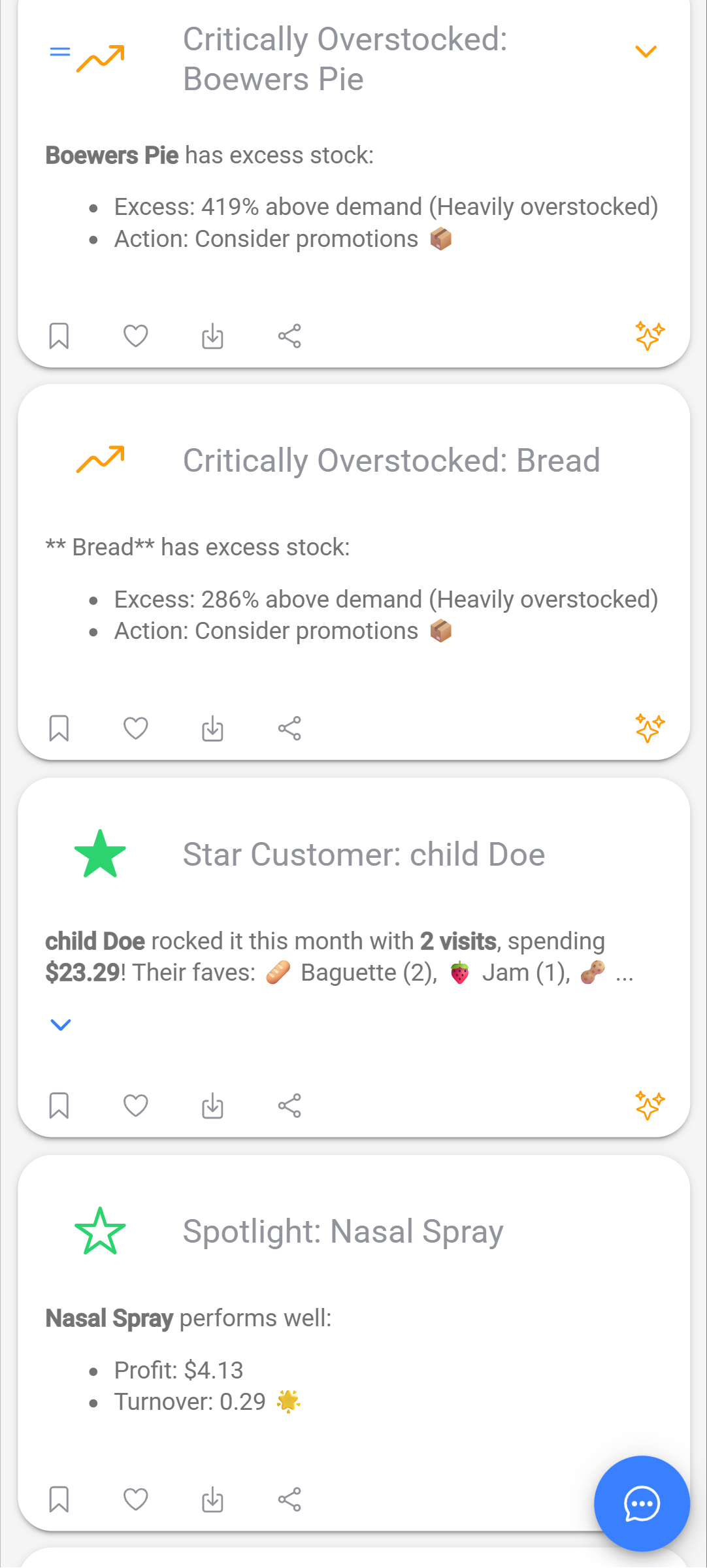 Shoppal AI Smart Insights Dashboard